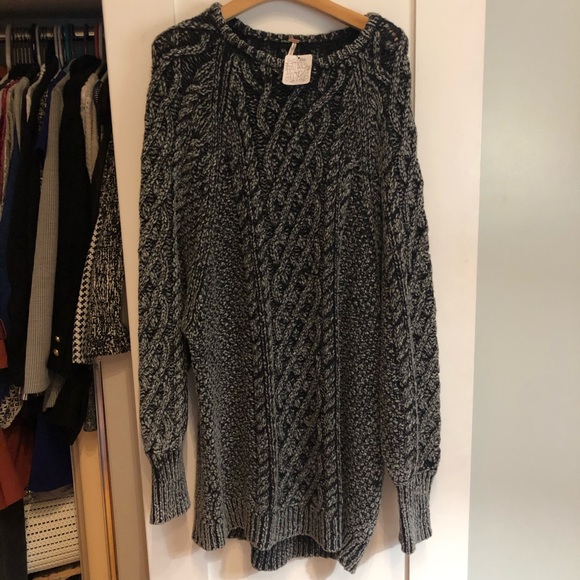 Free People Sweaters - Free People “On a Boat Sweater Dress” - NWT